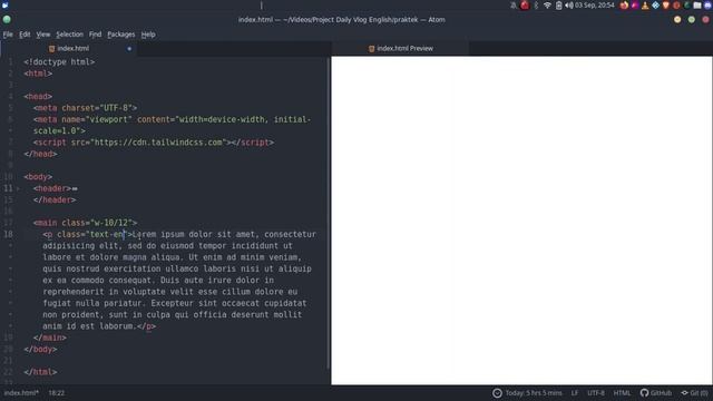#12 Text Align in tailwindcss смотреть онлайн