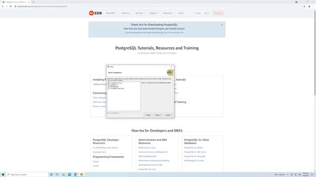Install Postgres on Windows: Part #23 Python API Course смотреть онлайн