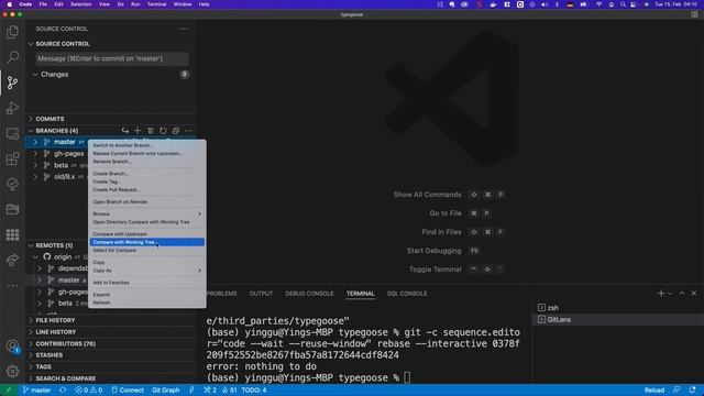 [vscode] 最强git插件：GitLens смотреть онлайн