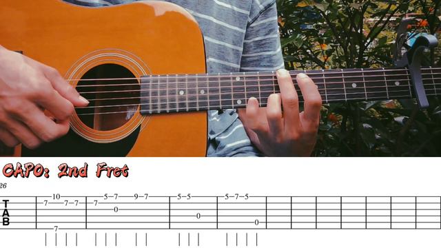 Stay with me - Chanyeol | BASIC SIMPLE Acoustic Fingerstyle Guitar tabs, chords, tutorial, plucking смотреть онлайн