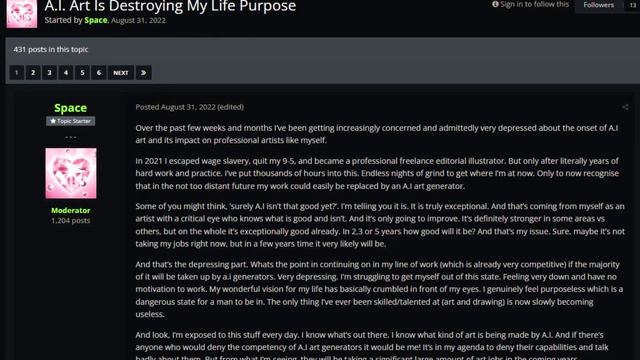 The Issue With AI Art смотреть онлайн