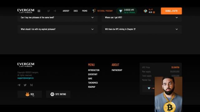 EVERGEM - ДО 10$ В ДЕНЬ В НОВОЙ ИГРЕ БЕЗ ВЛОЖЕНИЙ! смотреть онлайн