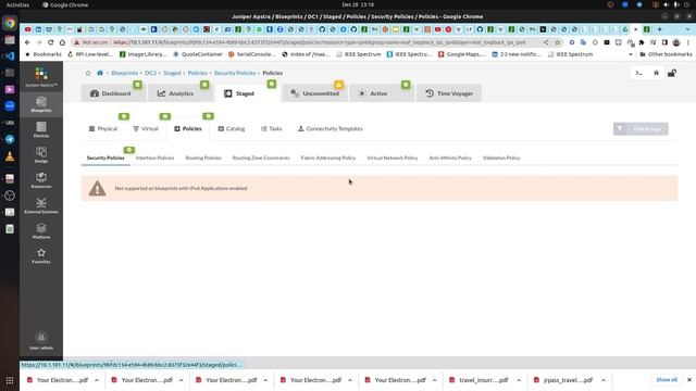enable ipv6 on DC fabric смотреть онлайн