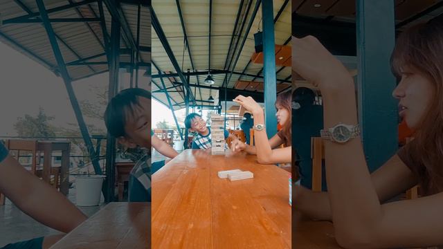 Playing Jenga with my Family ❤️ смотреть онлайн