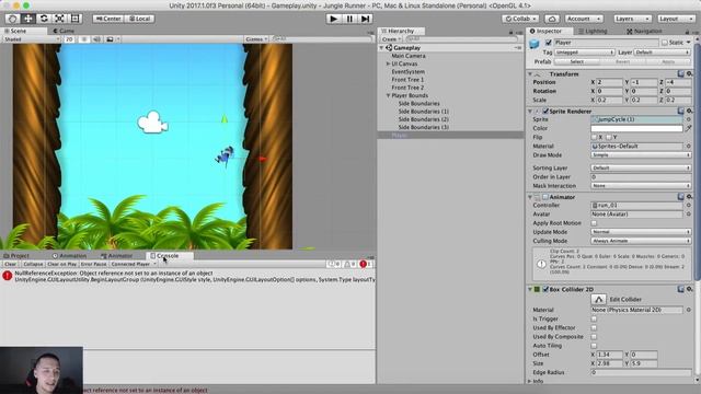 5 - Jungle Run Infinite Runner Game + Giveaway Competition - Player Animation смотреть онлайн