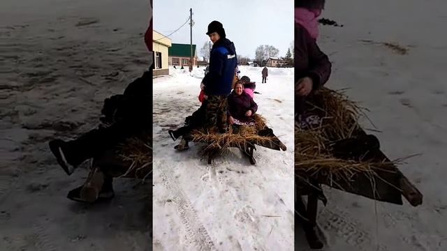 Масляница. Село ИШПАРСОВО БАШКИРИЯ.
