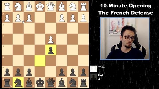 Learn the French Defense | 10-Minute Chess Openings смотреть онлайн