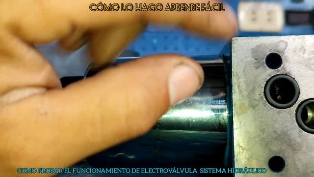 COMO PROBAR EL FUNCIONAMIENTO DE ELECTROVÁLVULA SISTEMA HIDRÁULICO смотреть онлайн