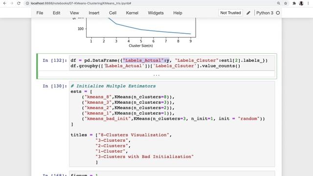 02 kMeans Clustering - Implementation in Python смотреть онлайн