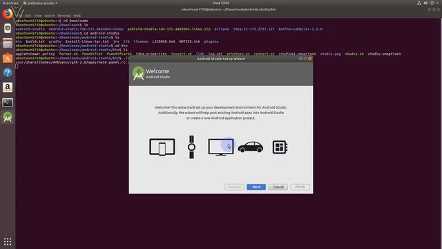 How to Install Android Studio 3.0.1 in Ubuntu 17.10 смотреть онлайн