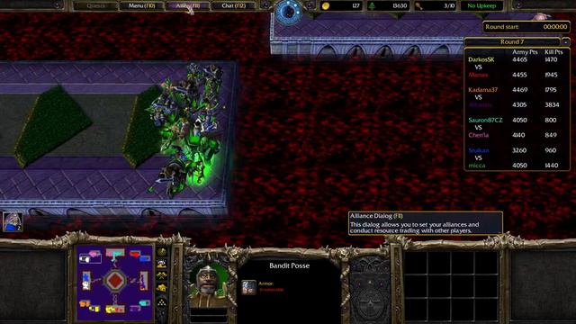 Warcraft 3: TFT [Custom] #1219 Blood Tournament - Jednotky se spawnují v náhodném pořadí asi смотреть онлайн
