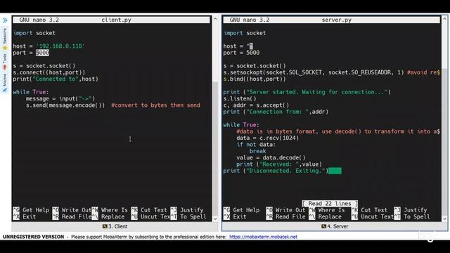 Client-Server Communication with Two Raspberry Pies and Python смотреть онлайн