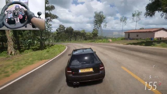 Audi RS 4 Avant - Forza Horizon 5 (Logitech G29 Steering Wheel + Shifter) Gameplay смотреть онлайн
