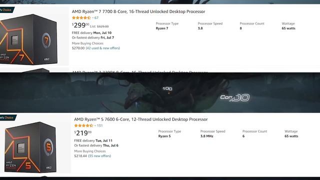 AMD Ryzen 5 7500F Leaked CPU vs Ryzen 5 7600 vs I5 13600K | New Sub $200 Ryzen CPU смотреть онлайн