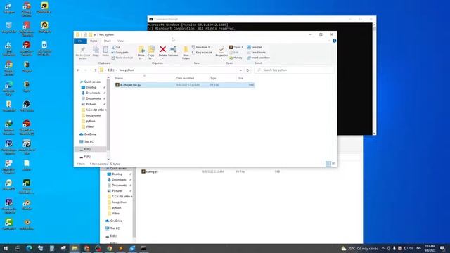 Cách chạy file python trong sublime text và Windows Terminal смотреть онлайн