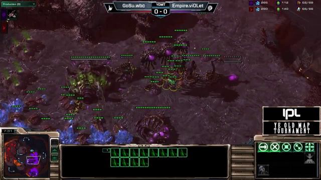viOLet vs wbc - Game 1 - YOMT Ro16 - StarCraft 2 смотреть онлайн