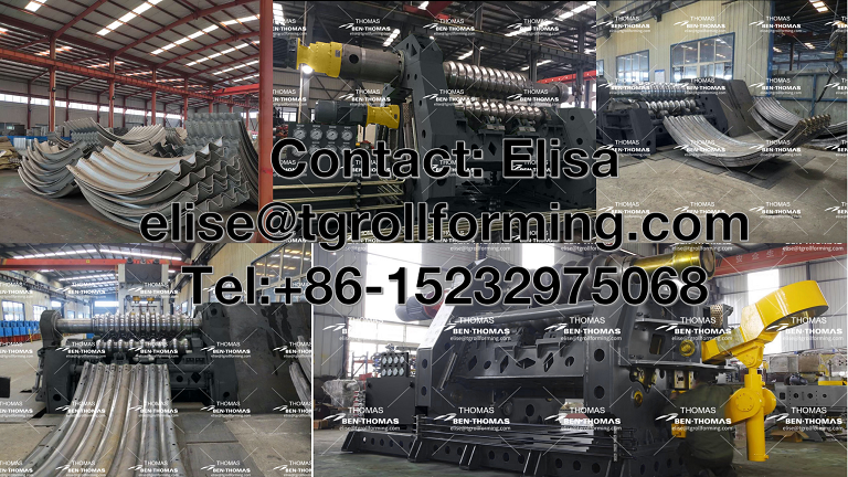 Steel Plate forming machine for the Arch Bridge
【 corrugated steel pipe culverts forming machine 】 смотреть онлайн