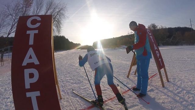 Дима старт на гонке Рыжкова, Сысерть смотреть онлайн