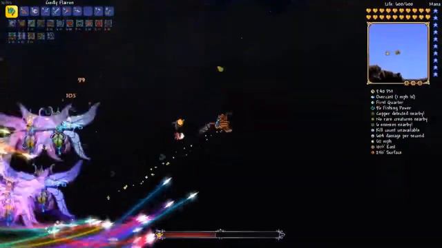 Terraria - Empress of Light [Master Mode, Melee, Solo] смотреть онлайн