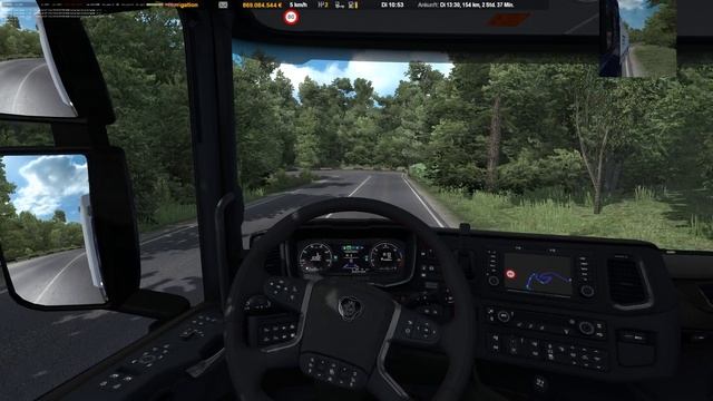 ETS2 ProMods 2.45 Beta: Uzhhorod - Cluj-Napoca смотреть онлайн