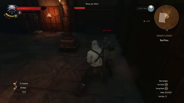 The Witcher 3 ► Rosa and Edna var Attre, Swordplay Lessons - Story and Gameplay #68 [PC] смотреть онлайн