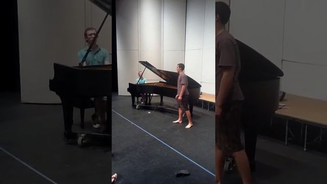 Johnson Studio Class with Anthony, baritone and Phil, piano смотреть онлайн