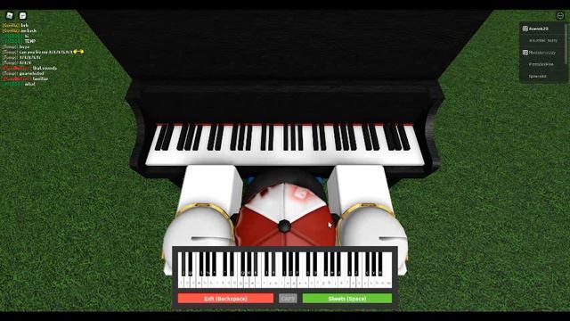 Chainsmokers- Closer on Roblox Piano смотреть онлайн