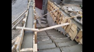 Бетонная лестница и как ее делаем мы!