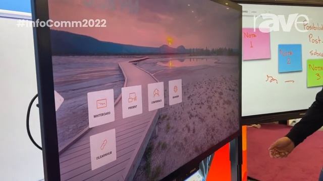 InfoComm 2022: i3-Technologies Demos PXr55 55-Inch Collaboration Display with Rotation Feature смотреть онлайн