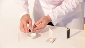 Опыт "Как делают цветные стекла"