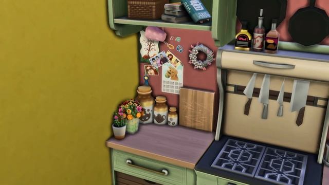 Cosy Country Kitchen | NO CC | Stop Motion Build | TS4 SIMS 4 смотреть онлайн