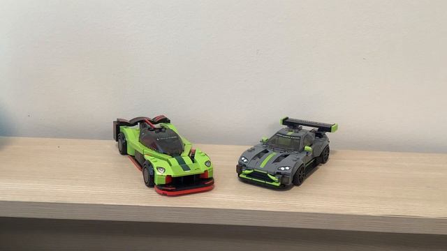 Reviewing LEGO Aston Martin Valkyrie AMR Pro and Aston Martin Vantage GT3! (76910, 2022) смотреть онлайн