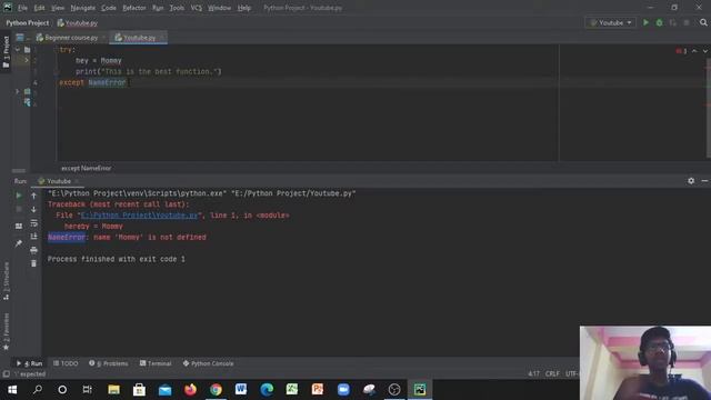TRY EXCEPT IN PYTHON [ FULL TUTORIAL ] смотреть онлайн