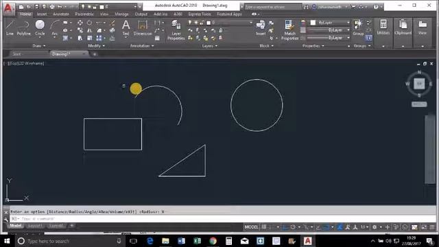 AutoCAD 2018 - 19. MeasureGEOM command смотреть онлайн