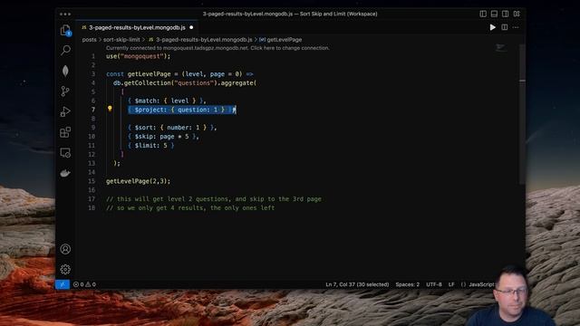 Paging Results in MongoDB and More Using the Aggregation Framework смотреть онлайн