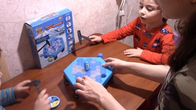 Настольная игра из Fix Price. Игра Пингвин за 199р. Победила дружба.