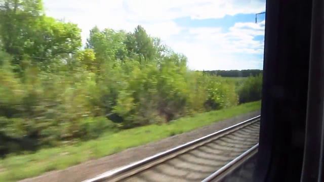 2-х этажный поезд Москва - Воронеж смотреть онлайн