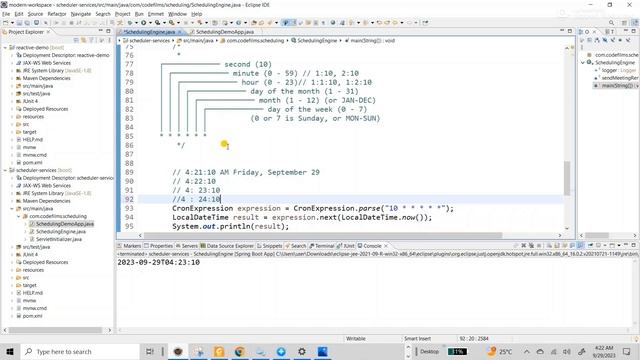 Callbacks & Asyncs Services . Ep 4, pt 2 - Scheduling Services Cron expresssions смотреть онлайн