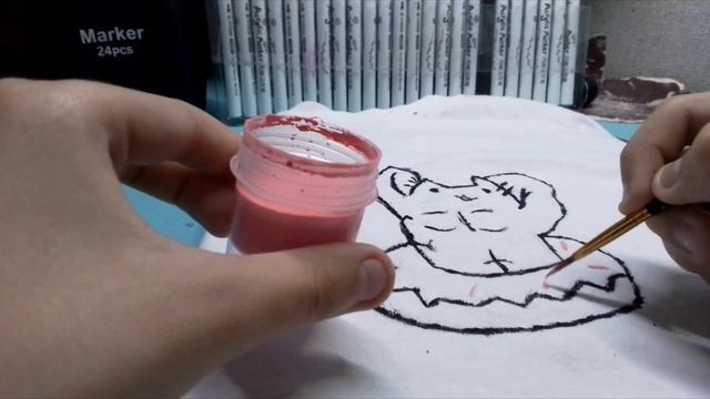 туториал по рисованию на ткани (ещё челендж) смотреть онлайн