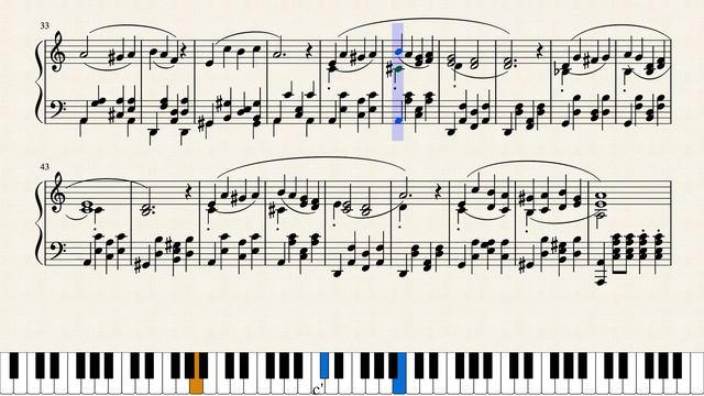Goluboi Vagon (Голубой вагон) (Blue Wagon) Piano Transcription