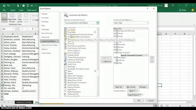 Excel Video: How To Use Pivot Table and Pivot Chart Wizard in Excel смотреть онлайн
