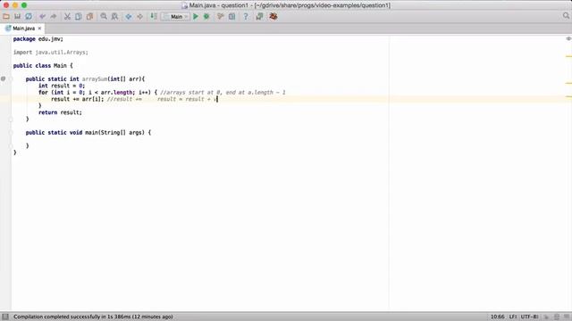 AP Computer Science Test Review 2015: Question 1a Add All the Values in an Array смотреть онлайн
