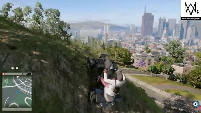 WATCH_DOGS 2 descente quad + vue San Francisco смотреть онлайн