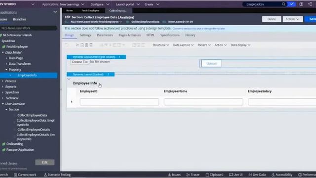 OOTB Activity-1: Upload a CSV file into Pega and capture the data from it to the UI смотреть онлайн