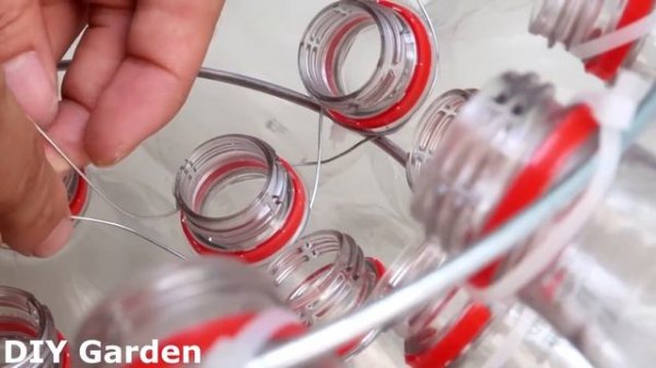 Recycling Plastic Bottles into Hanging Garden Planter Pots