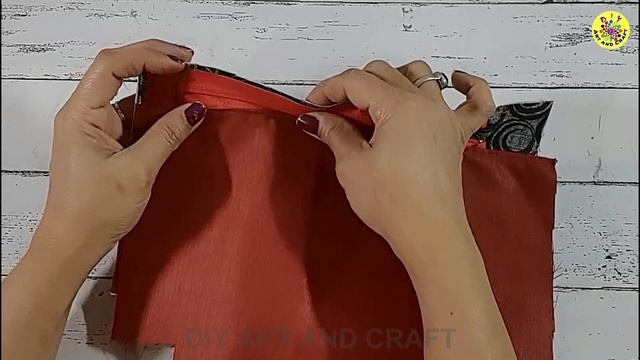 Easy Technique To Make This Cute Zipper Hand Bag At Home смотреть онлайн