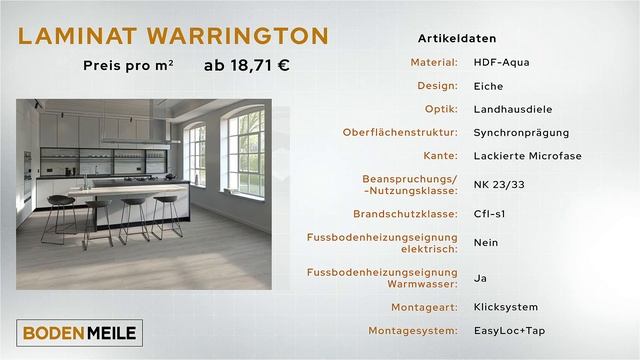Laminat Warrington  Bei Bodenmeile.de Kaufen