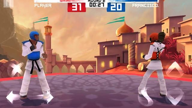 The taekwondo game: Global tournament - Android / iOS Gameplay смотреть онлайн