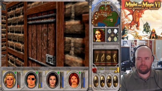 Let's Play Might and Magic VI: The Mandate of the Inevitable Sewer Level (e04) смотреть онлайн