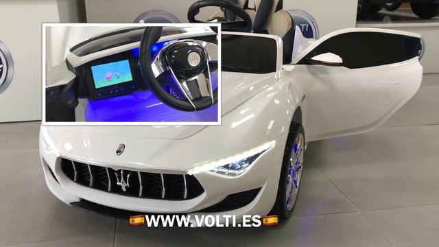 MASERATI para niños de venta en España en www.volti.es смотреть онлайн